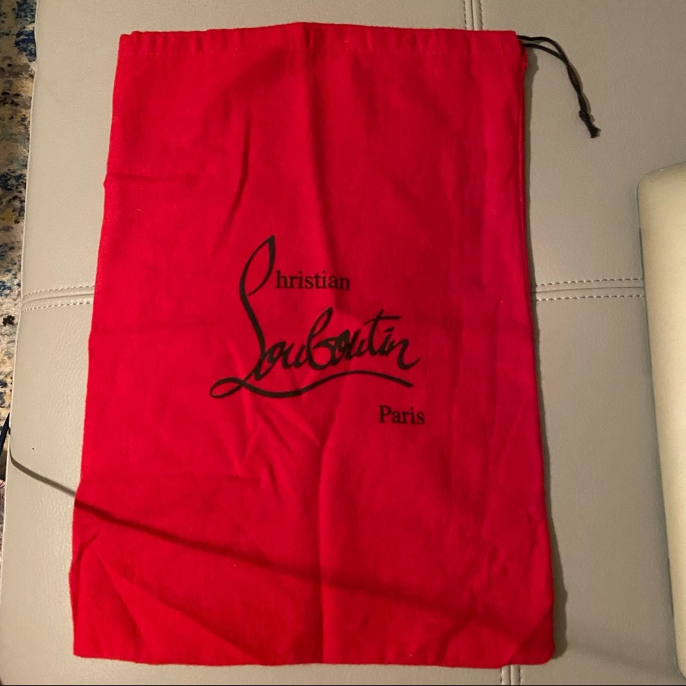 Authentic Christian Louboutin dust bag